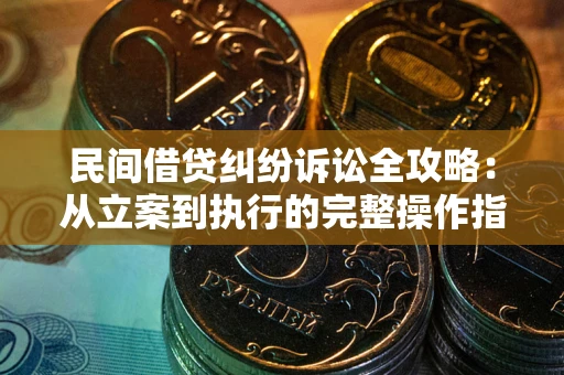 武汉民间借贷纠纷诉讼全攻略：从立案到执行的完整操作指南