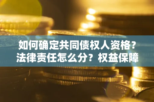 武汉如何确定共同债权人资格？法律责任怎么分？权益保障技巧揭秘！