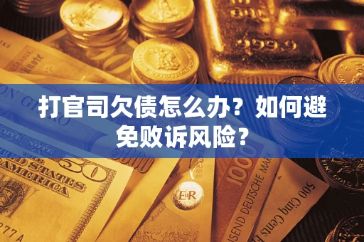 武汉打官司欠债怎么办？如何避免败诉风险？