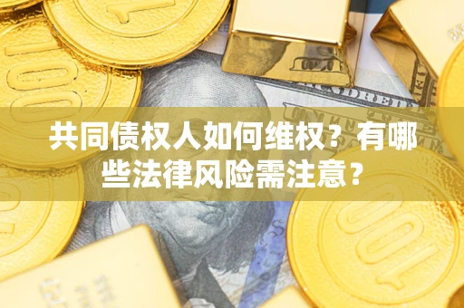 武汉共同债权人如何维权？有哪些法律风险需注意？