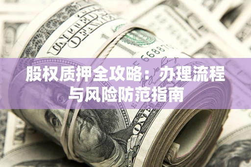 武汉股权质押全攻略：办理流程与风险防范指南