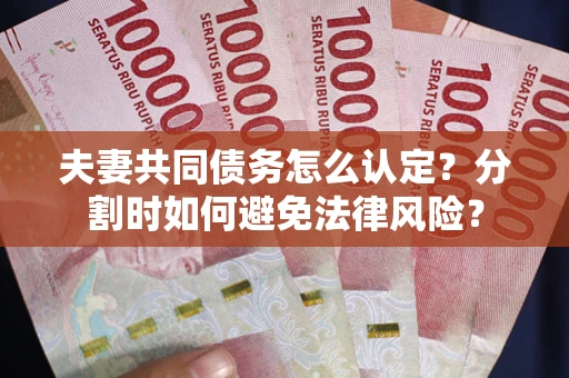 武汉夫妻共同债务怎么认定？分割时如何避免法律风险？